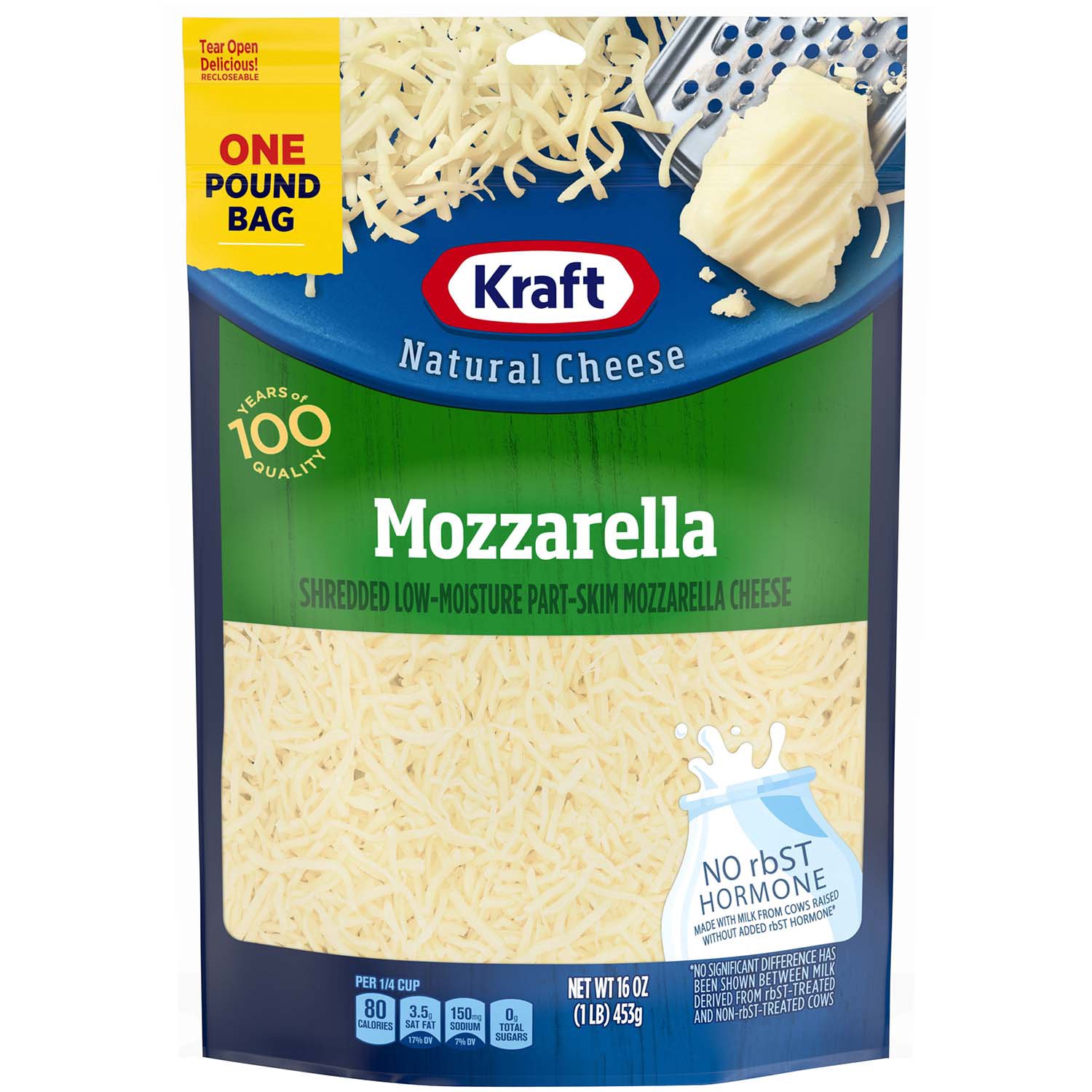 Masa　21枚 Kraft Shredded Mozzarella Cheese - Foodland