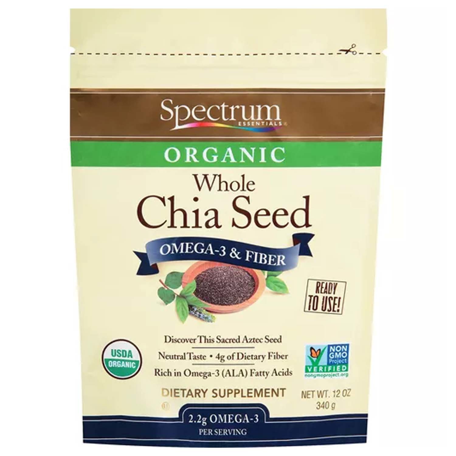 Spectrum Whole Chia Seeds - Foodland