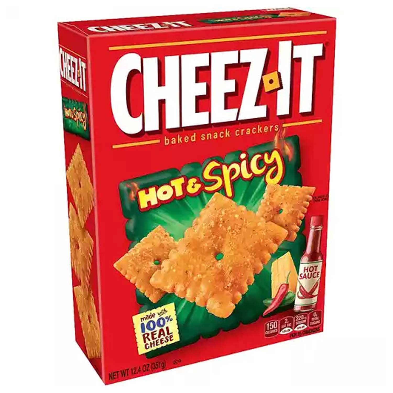 Cheez-It Crispy Cracker Chips, Hot & Spicy - Foodland