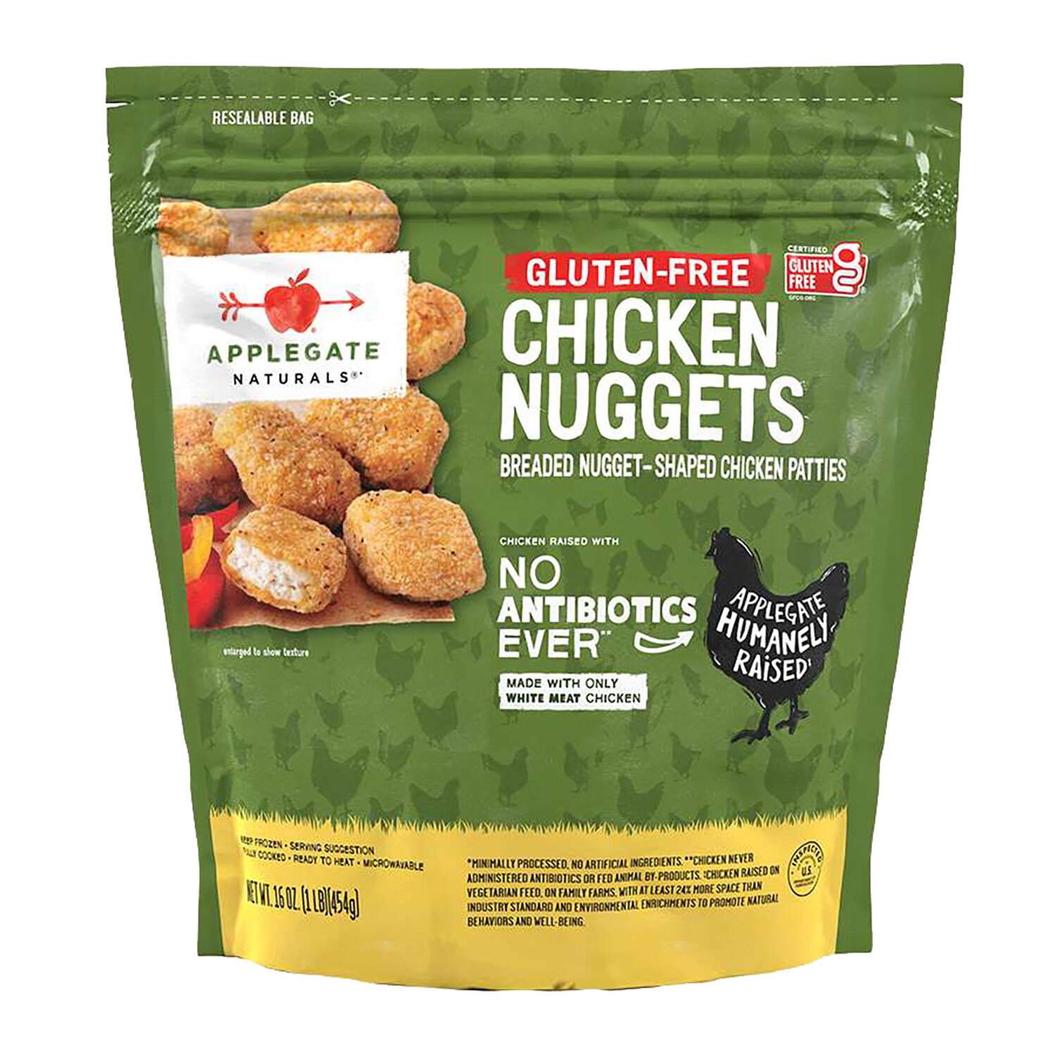 Applegate Naturals Gluten-Free Chicken Nuggets, Family Size - Foodland