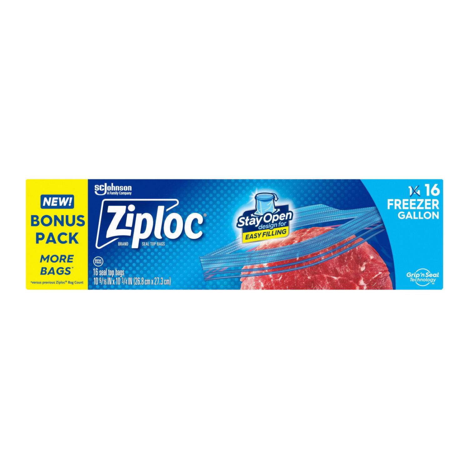 冷凍S100 PS100 F50 Ziploc Gallon Freezer - Foodland