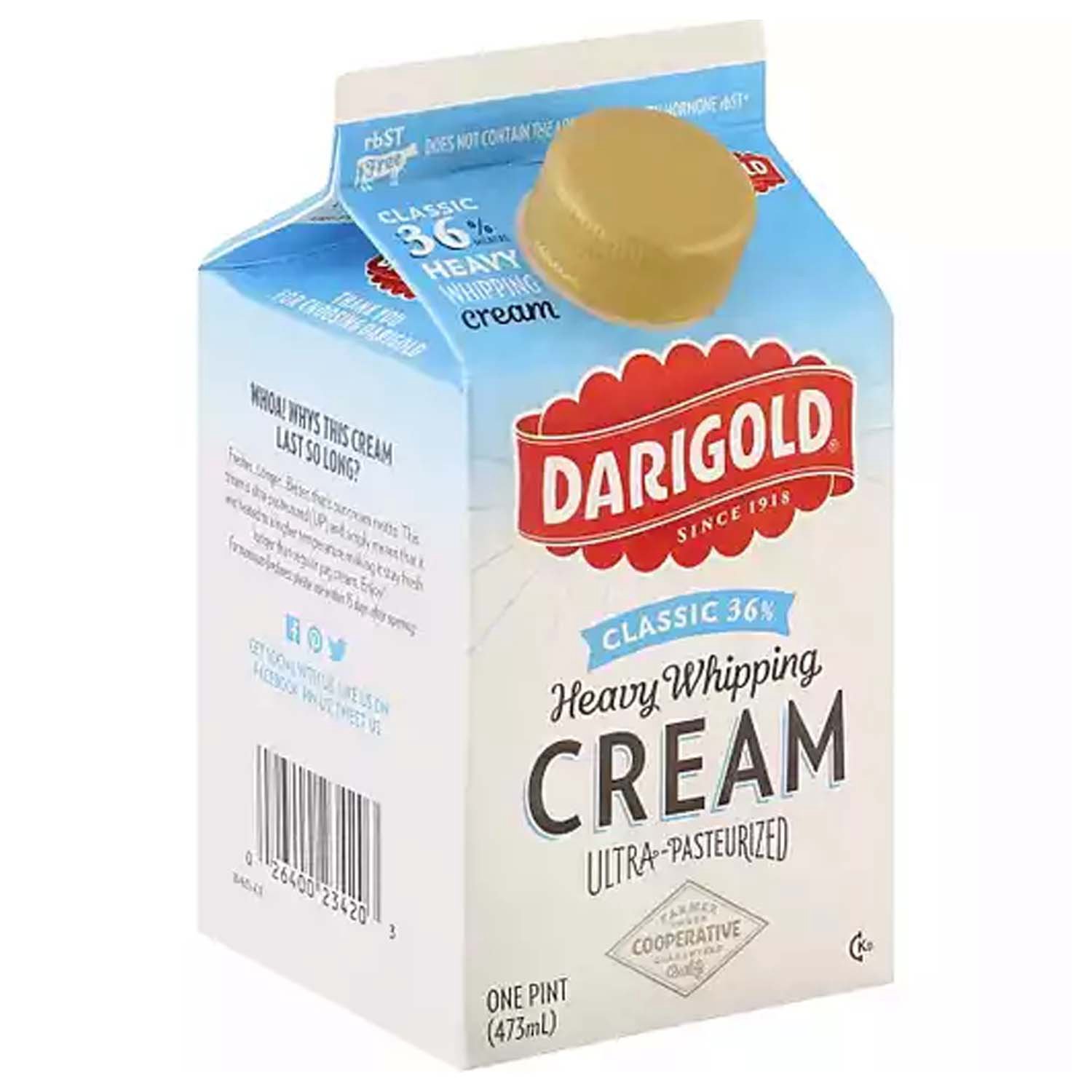 Darigold 36% Heavy Whipping Cream - Foodland