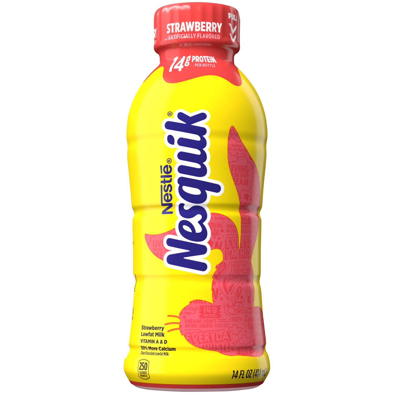 Nesquik Strawberry Low-fat Milk - Foodland