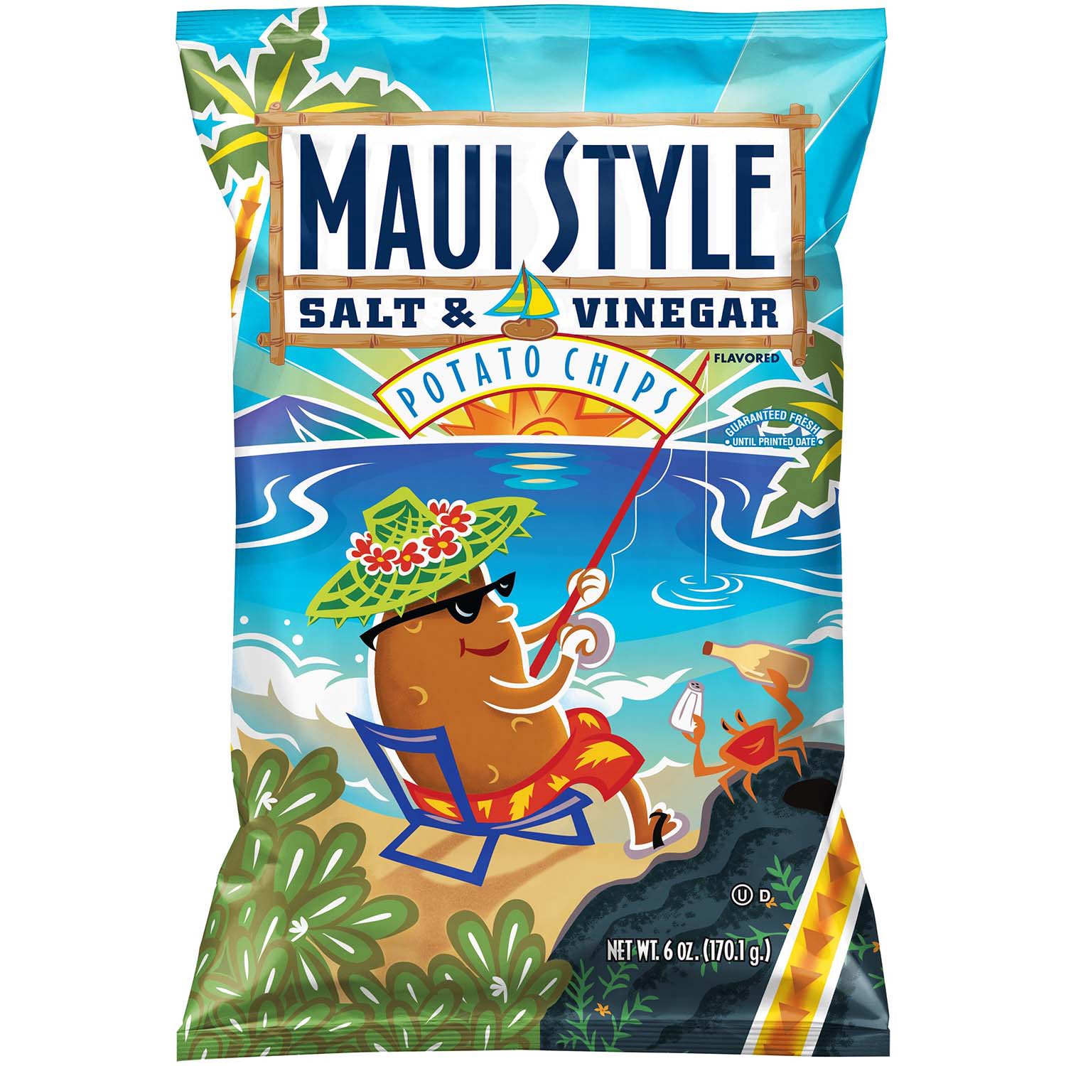 ザ•ワールド！AZフィッシュ&ポテト10kg✖️2袋　グレインフリー Maui Style Potato Chips, Salt & Vinegar - Foodland