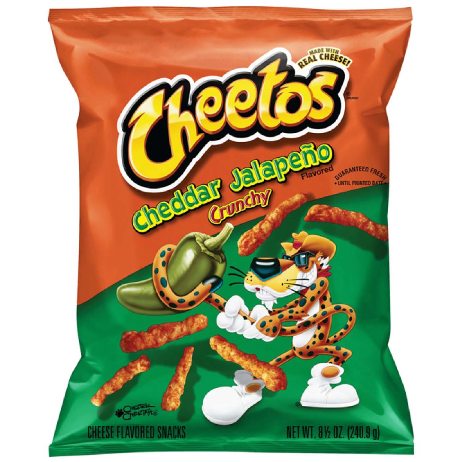 クラシック DON CHETO Cheetos Crunchy Cheddar Jalapeno Chips - Foodland