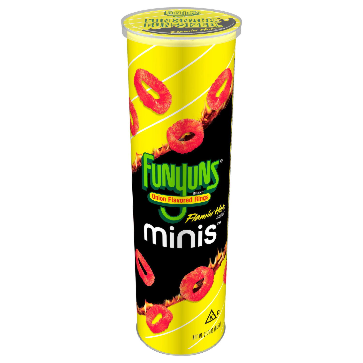 Funyuns Flamin Hot Minis Canister - Foodland