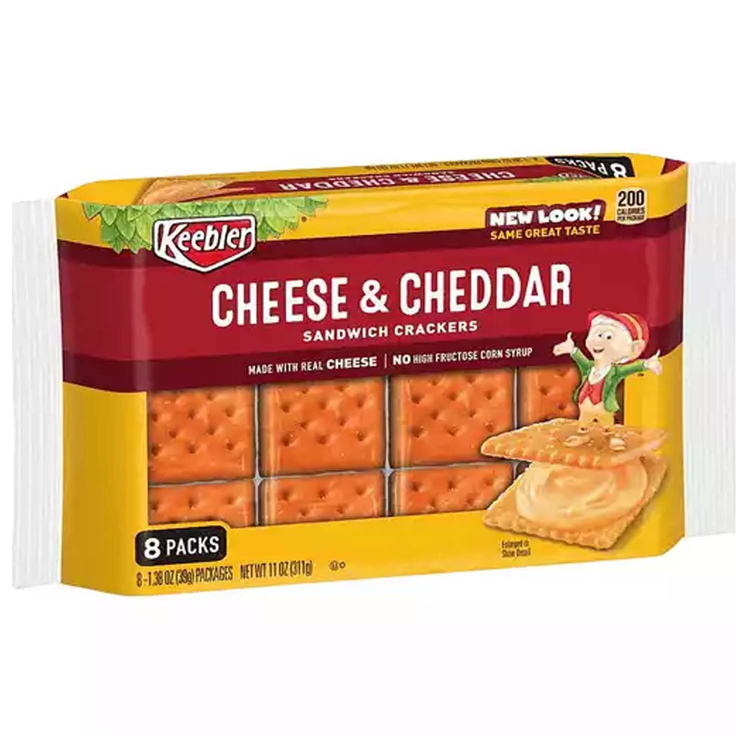 キーブラー サンドイッチ クラッカー 響け バラエティパック (45 パック) Keebler Sandwich Crackers, Single  Serve Snack Crackers, Lunch