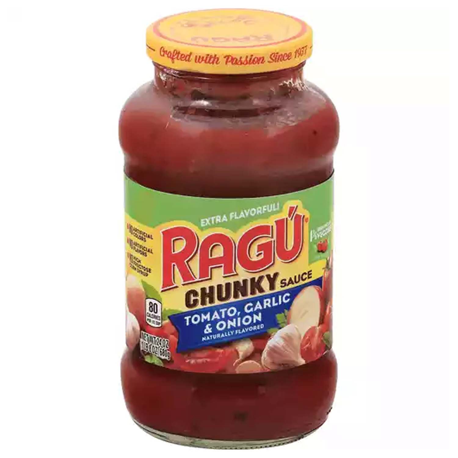 Ragu Pasta Sauce, Garlic & Onion - Foodland