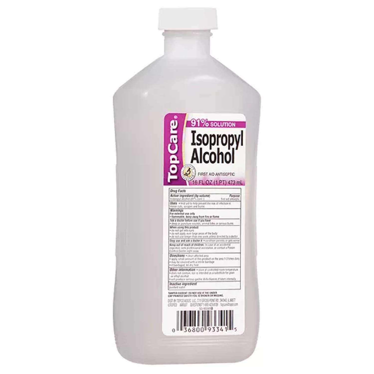 TopCare First Aid Antiseptic Isopropyl Alcohol, 16 Fl Oz - Foodland