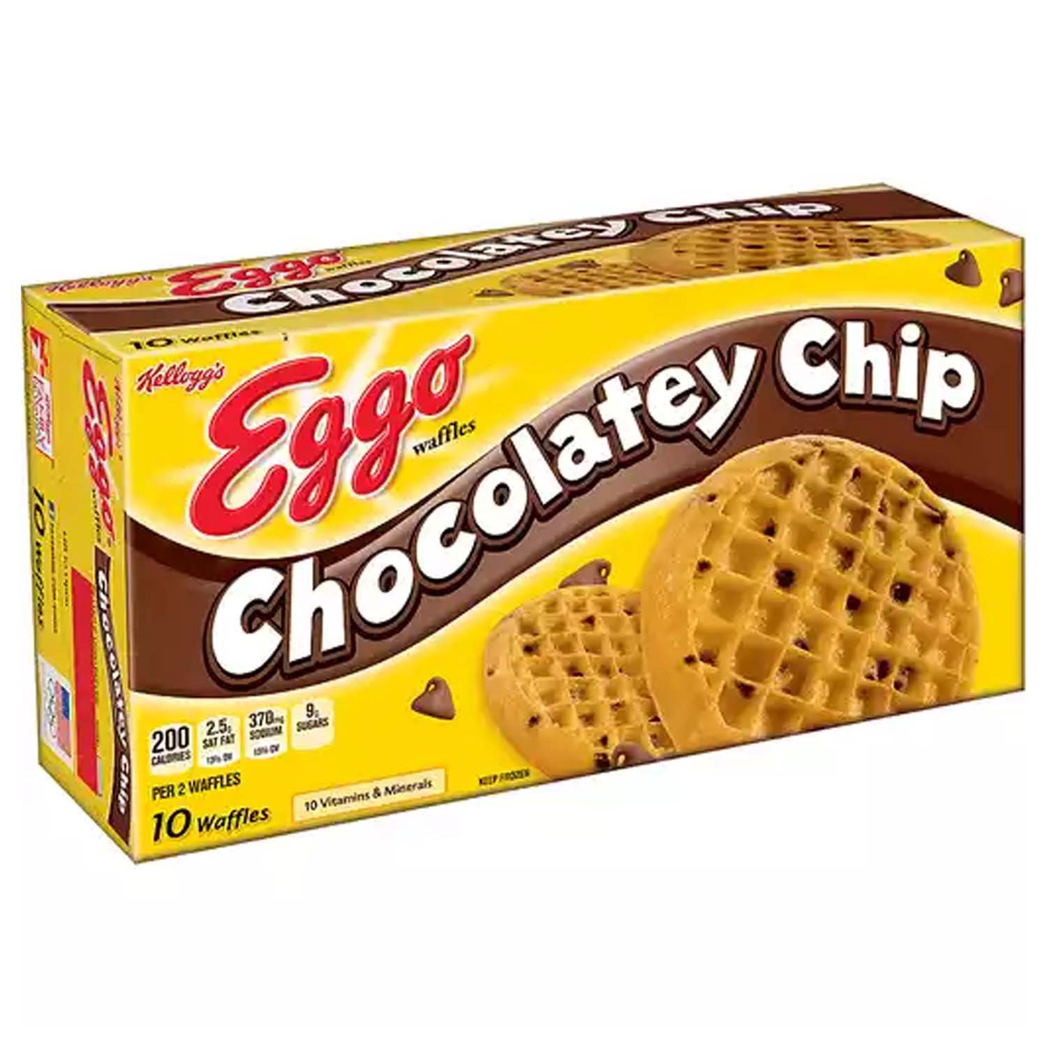 Eggo Waffles, Chocolatey Chip - Foodland