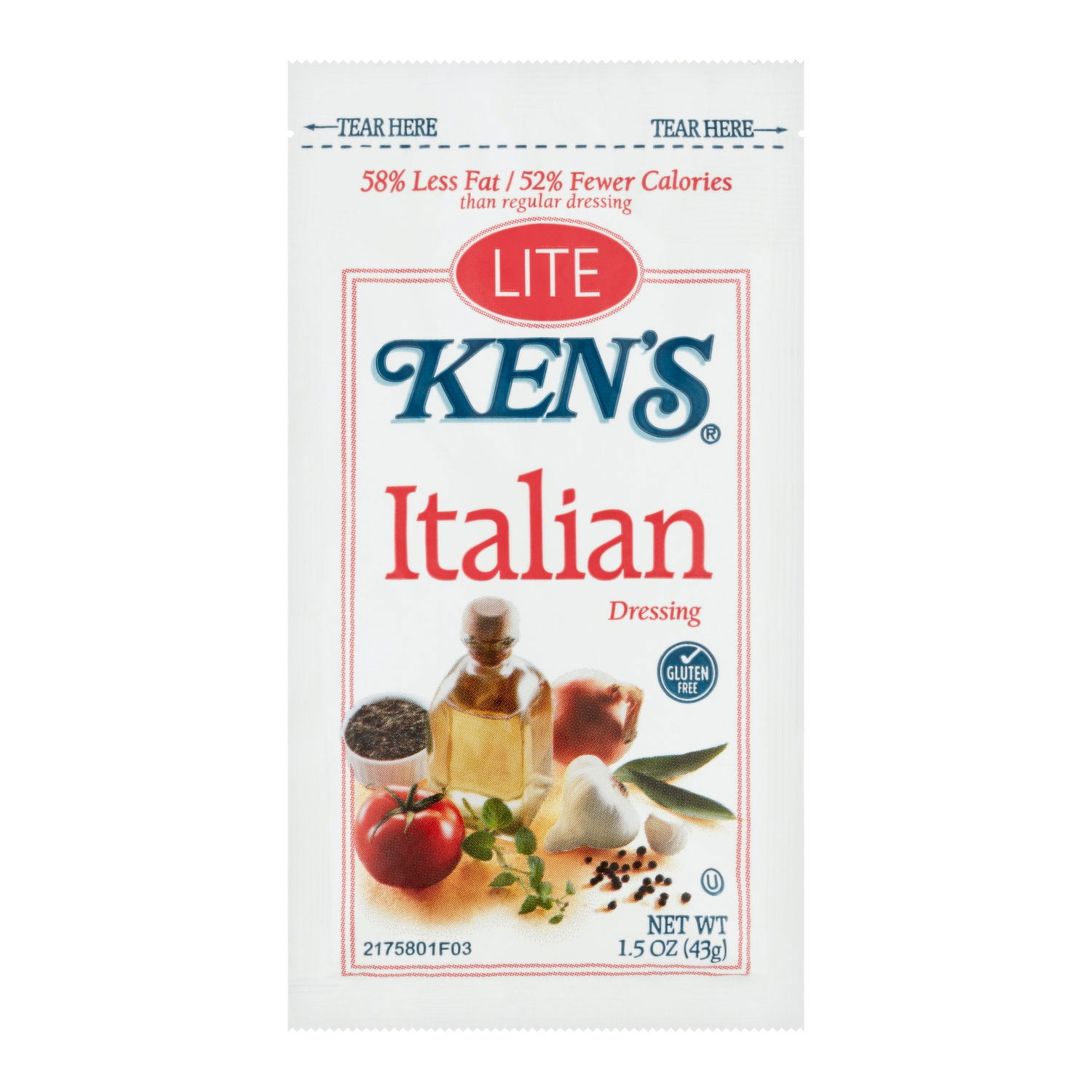 Ken's Italian Lite Dressing Pouch - Foodland