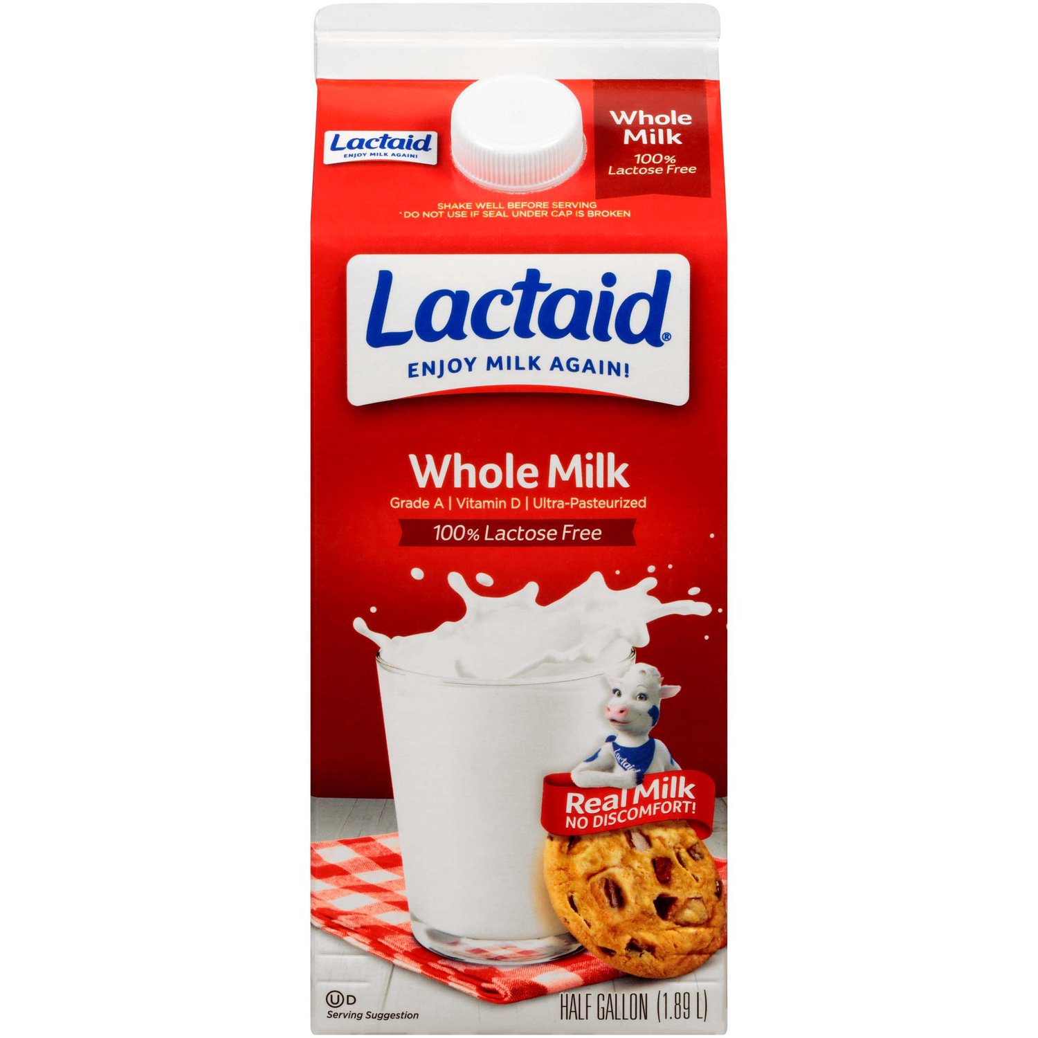 milk♪ Lactaid Lactose Free Whole Milk - Foodland
