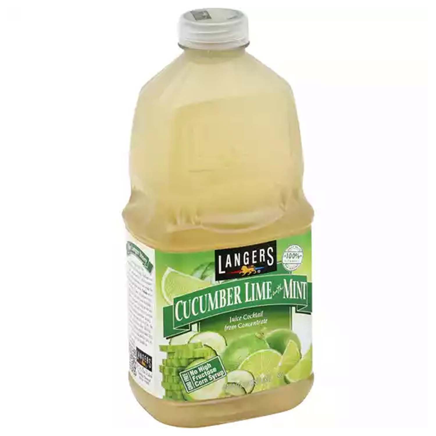 Langers Juice Cocktail, Cucumber Lime with Mint - Foodland