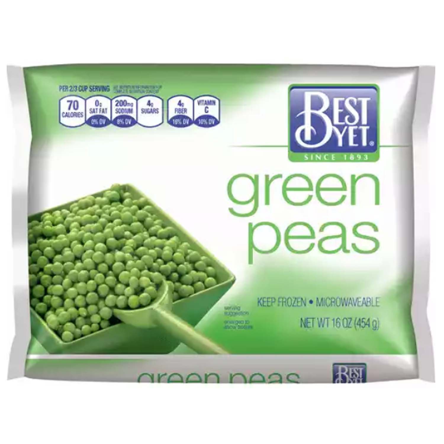 Best Yet Frozen Green Peas Foodland