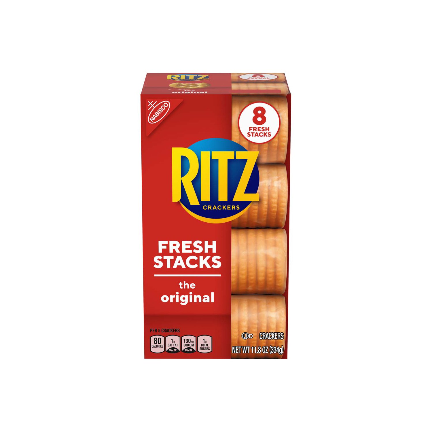 RITZ Fresh Stacks Original Crackers, 8 Count, 11.8 oz - Foodland