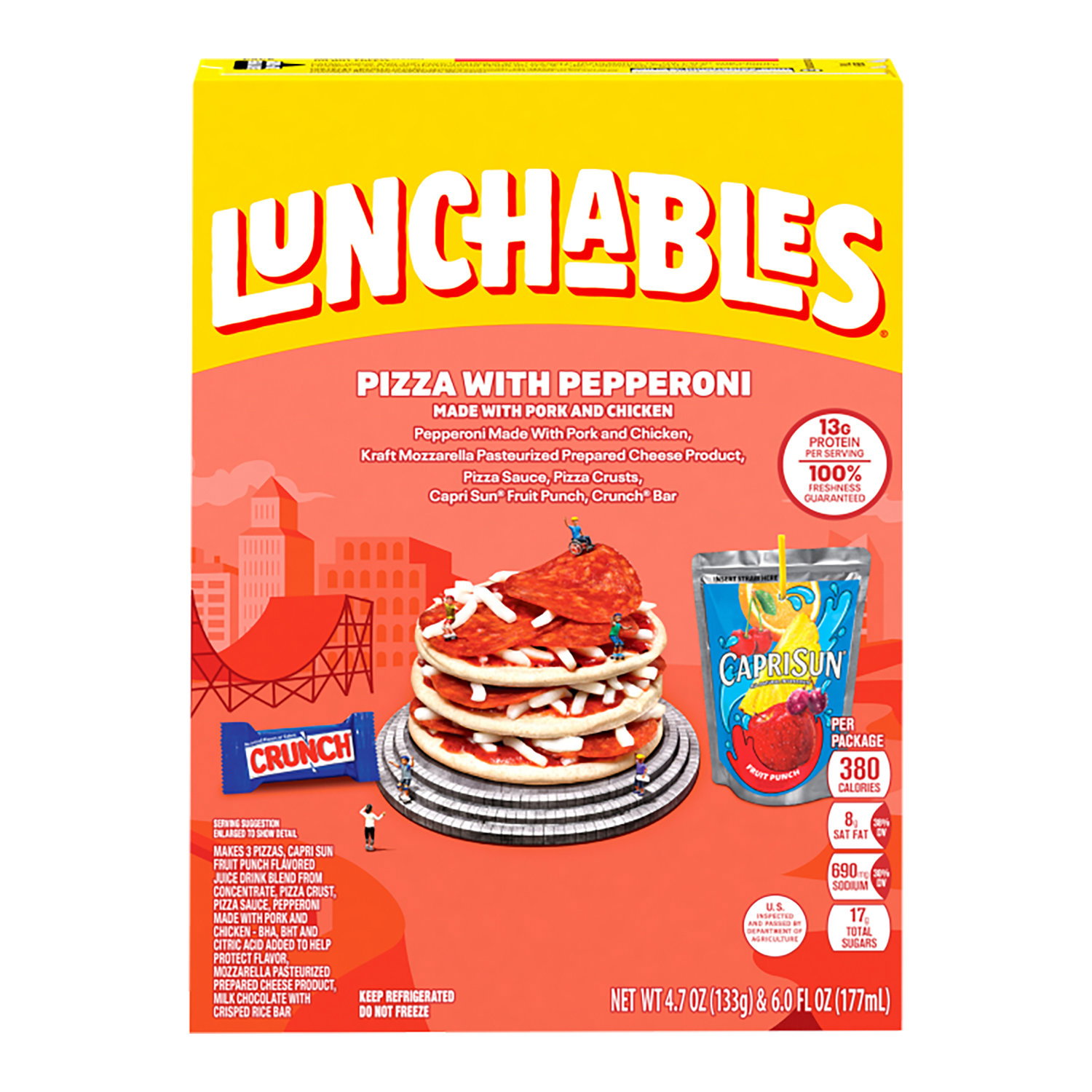 Lunchables Fun Pack Pepperoni Pizza - Foodland