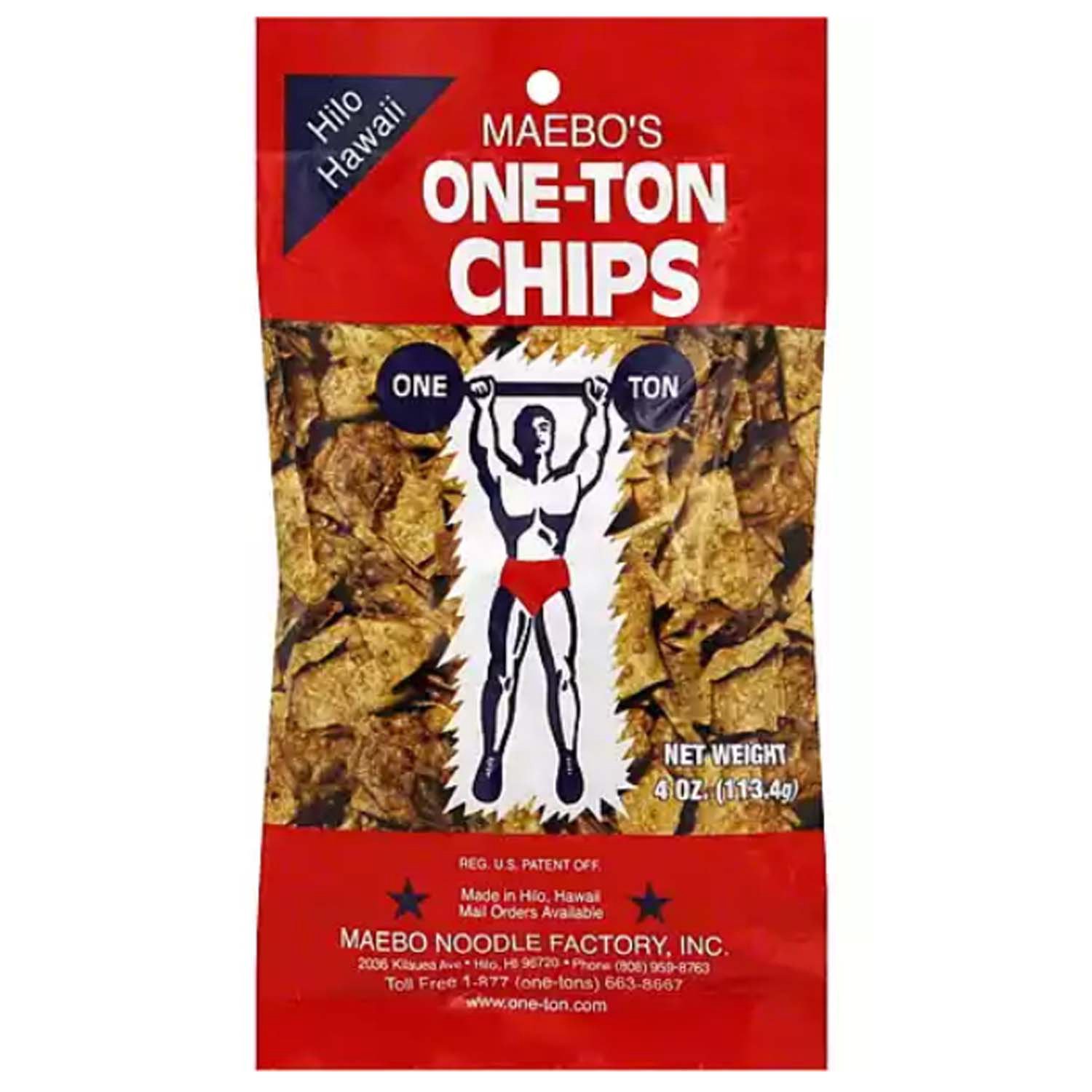 Maebo One Ton Chips - Foodland