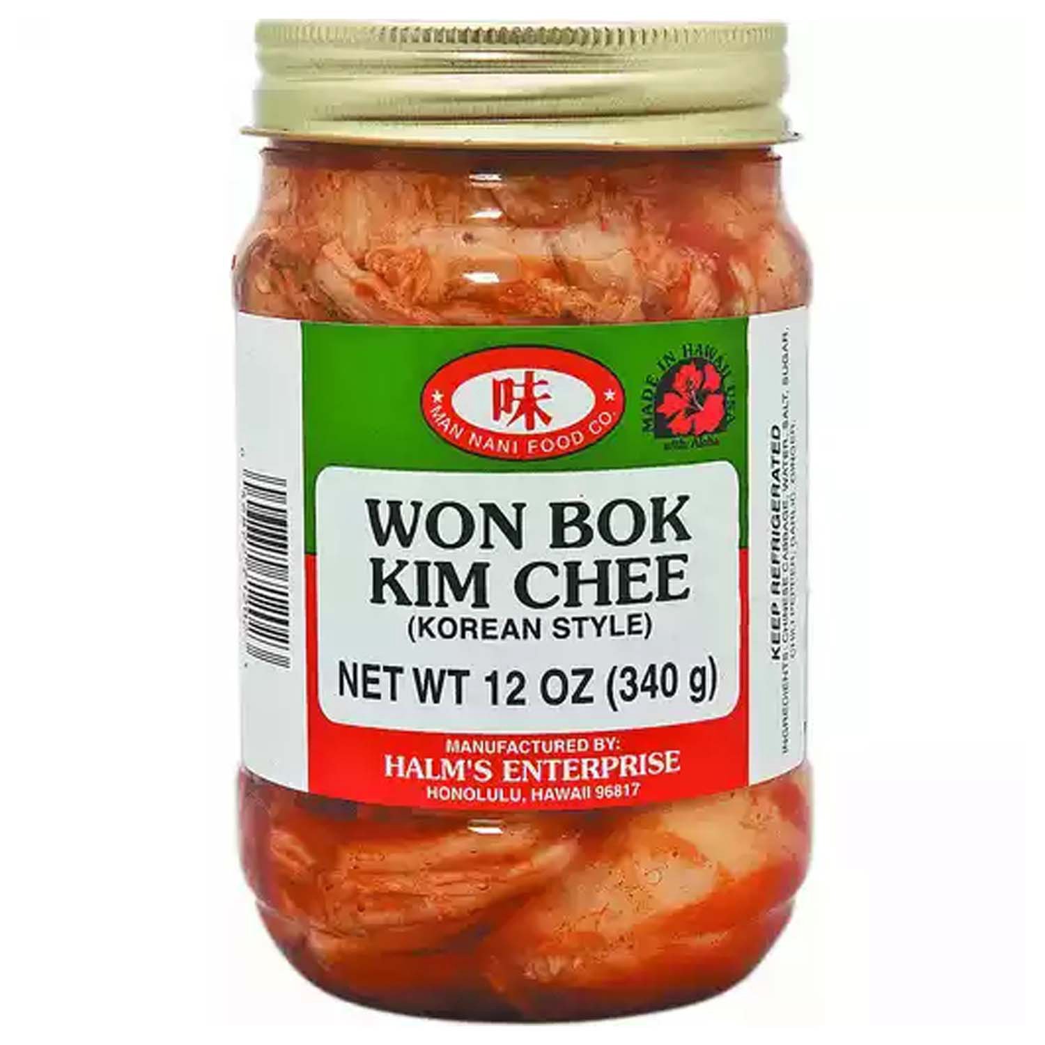 Man Nani Won Bok Kim Chee - Foodland