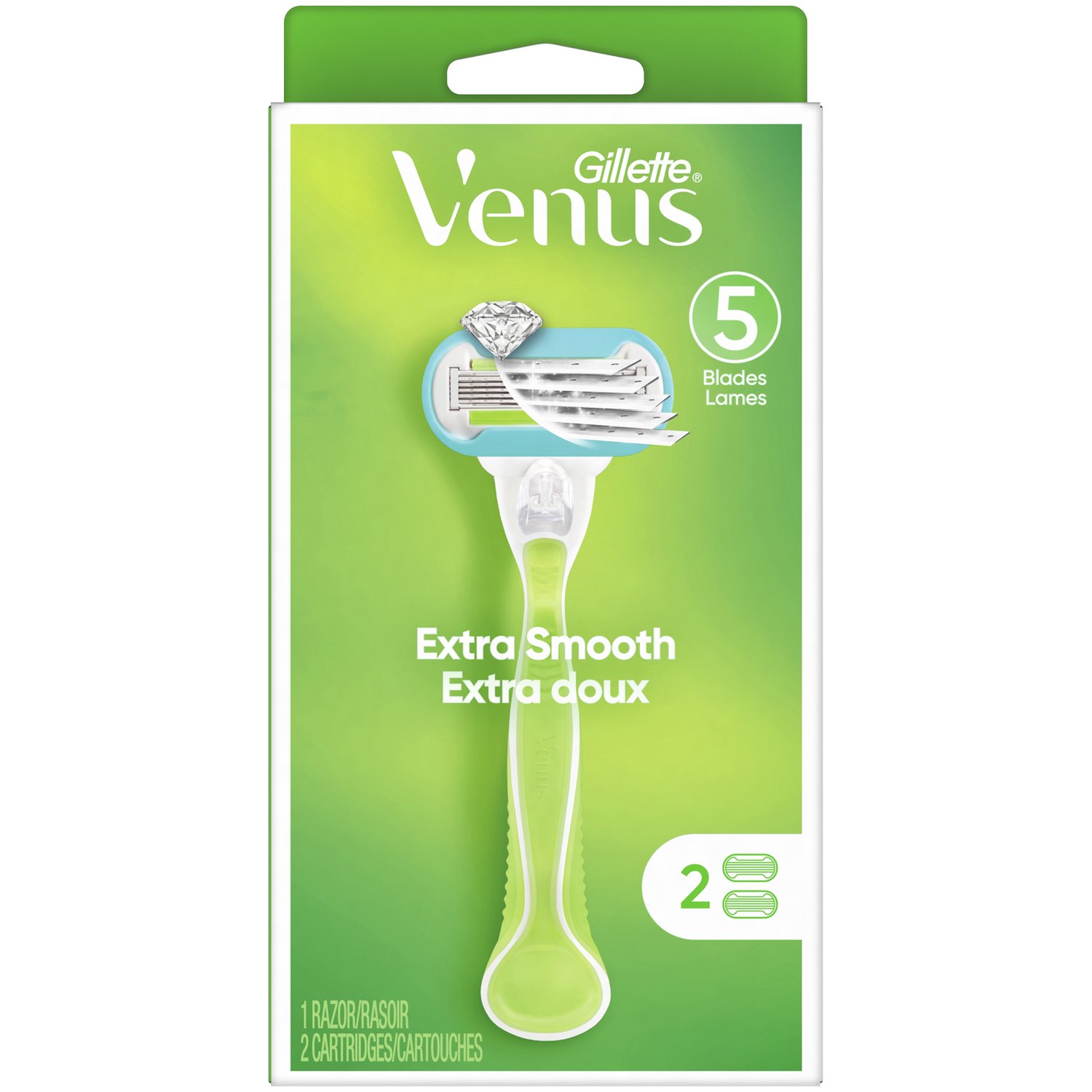 Gillette Venus Embrace Razor, 5 Blades - Foodland