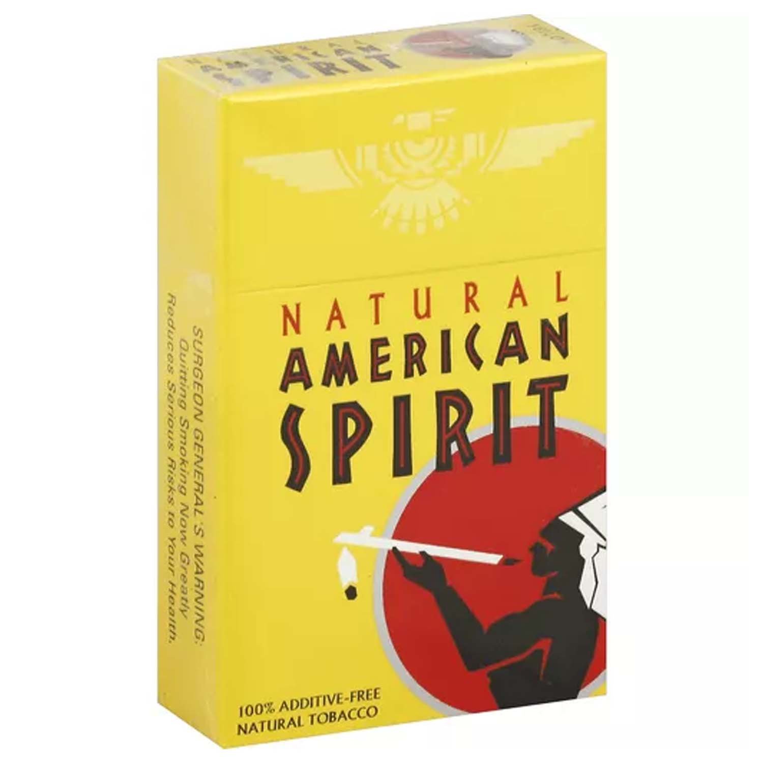 pure tobacco cigarettes Natural American Spirit Yellow Cigarettes