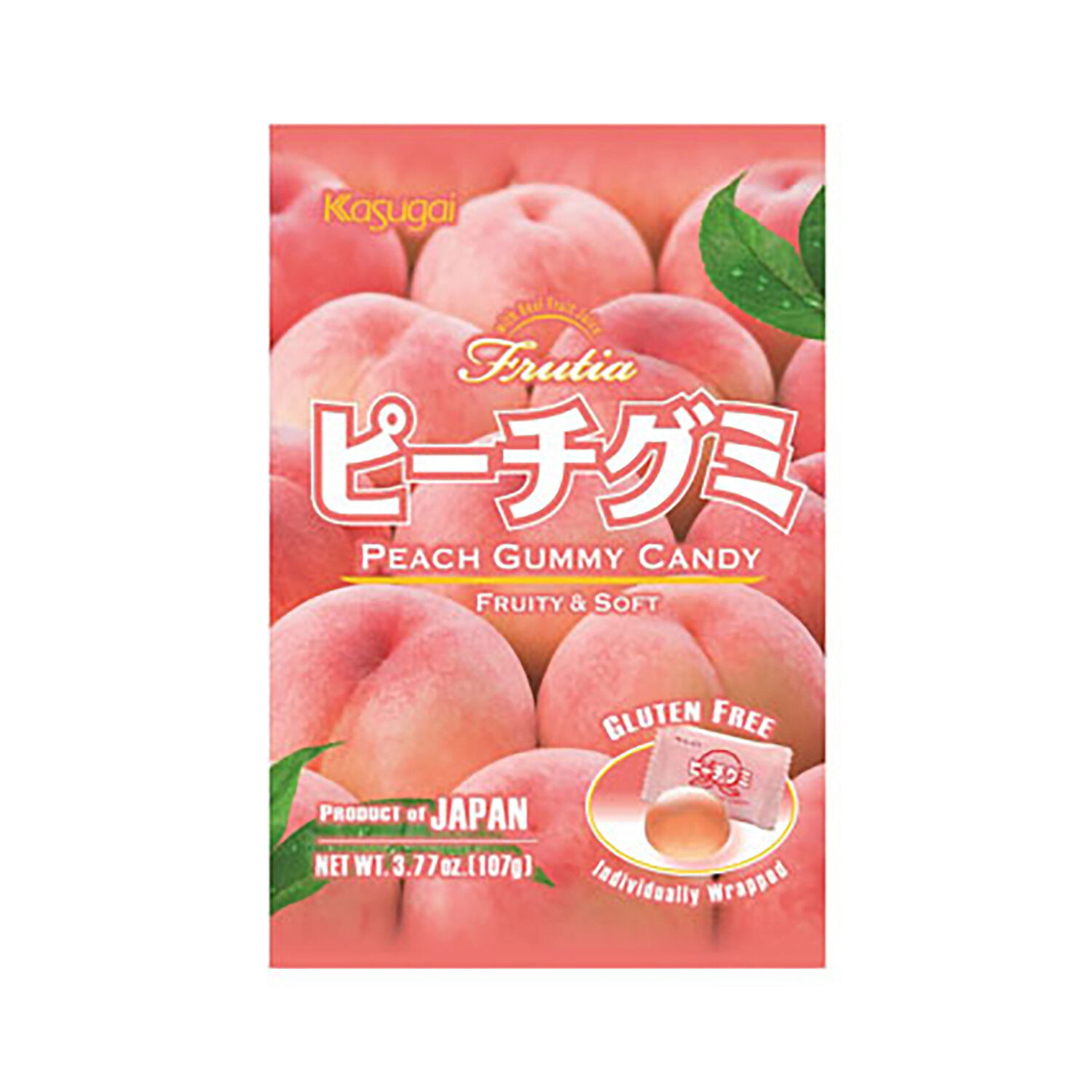 Kasugai Fruit Gummy Peach - Foodland