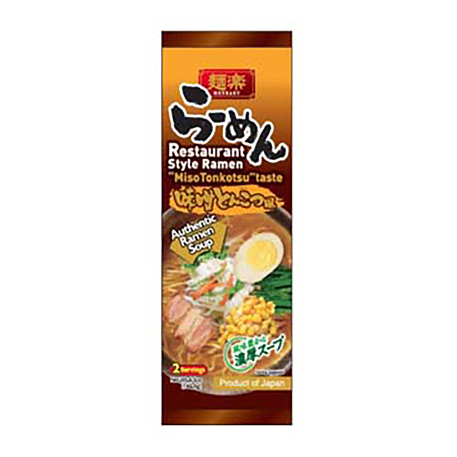 ラーメンマン　1506060 Hikari Menraku Miso Tonkotsu Restaurant Style Ramen - Foodland