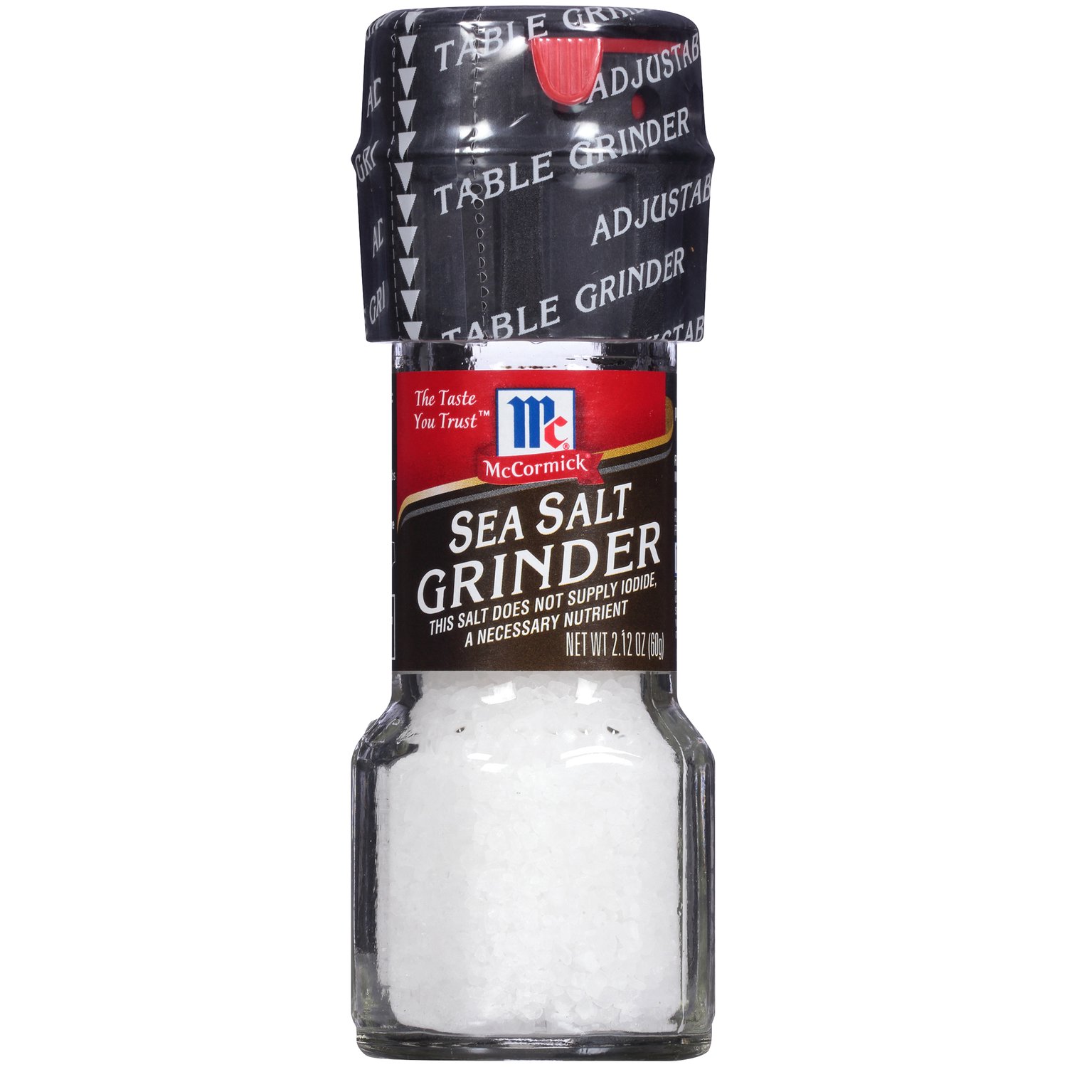 McCormick Sea Salt Grinder - Foodland