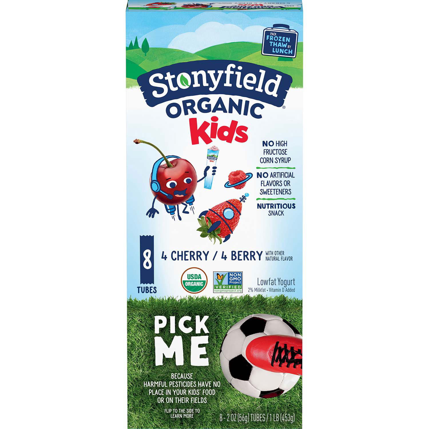 高評価のクリスマスプレゼント Stonyfield Organic Foodland - Berry & Cherry Yogurt, Kids スピーカー・ウーファー