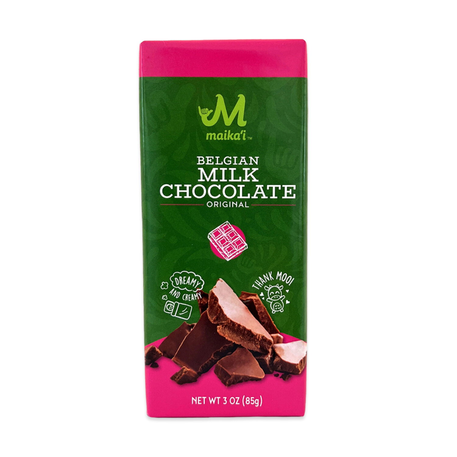 Maika`i Belgian Milk Chocolate Bar - Foodland