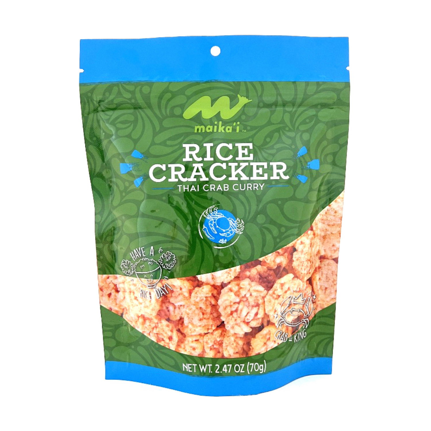 Maika`i Thai Crab Curry Rice Crackers - Foodland