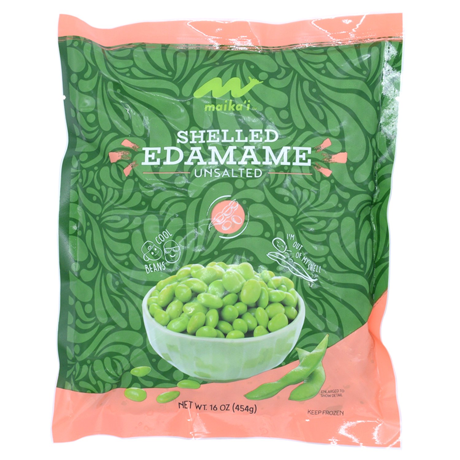 Maika`i Frozen Edamame, Unsalted - Foodland