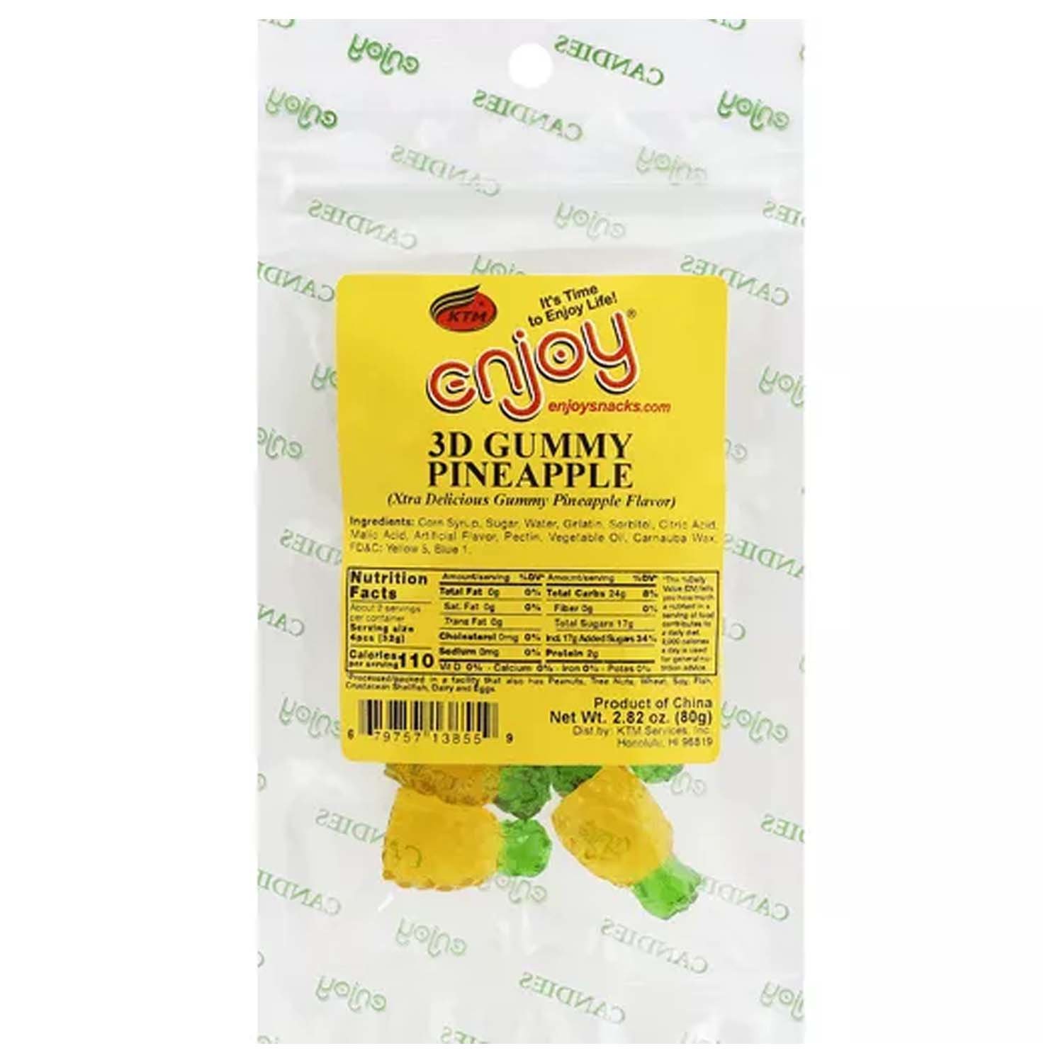 Enjoy Gummy Pineapple - Foodland