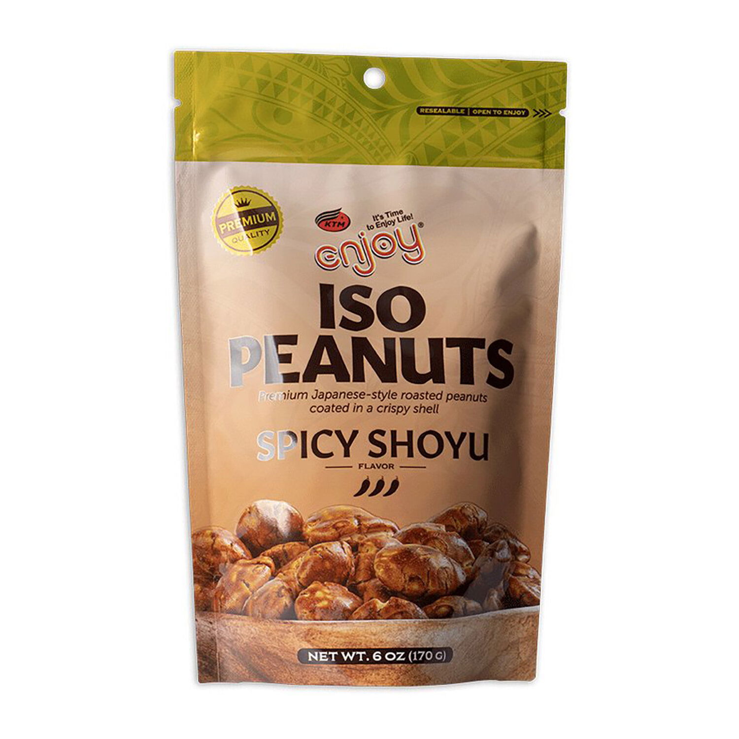 Enjoy Iso Peanuts Spicy Shoyu - Foodland