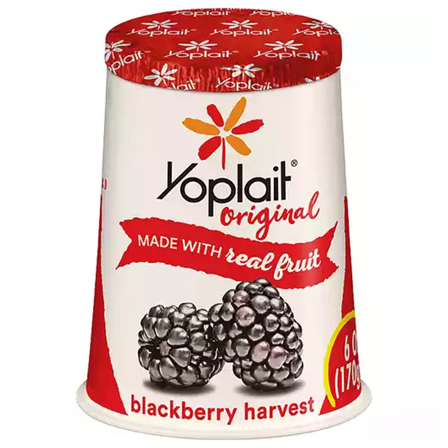 Yoplait Original Low Fat Yogurt, Blackberry Harvest - Foodland