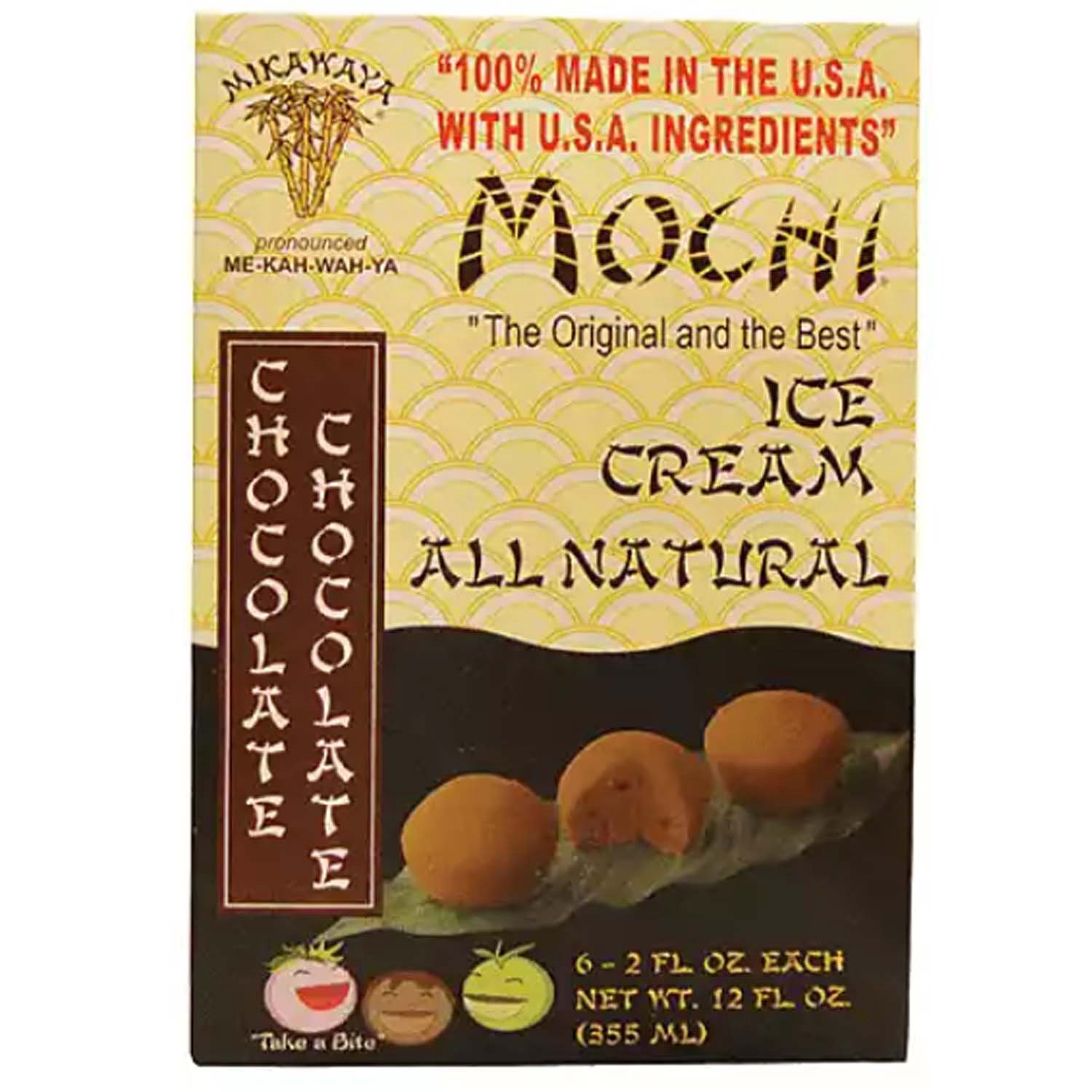 Mikawaya Mochi Ice Cream, Chocolate - Foodland
