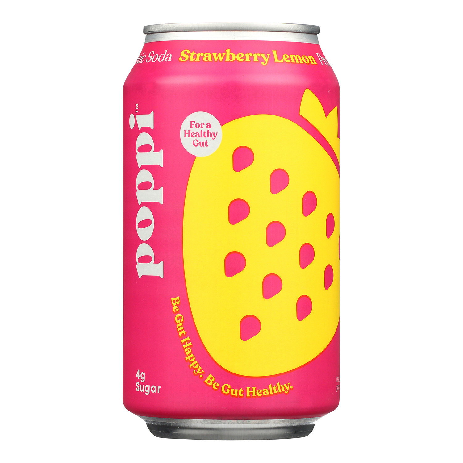 No.011★サムライ★カナリア★popx★★ Poppi Prebiotic Soda Strawberry Lemon - Foodland