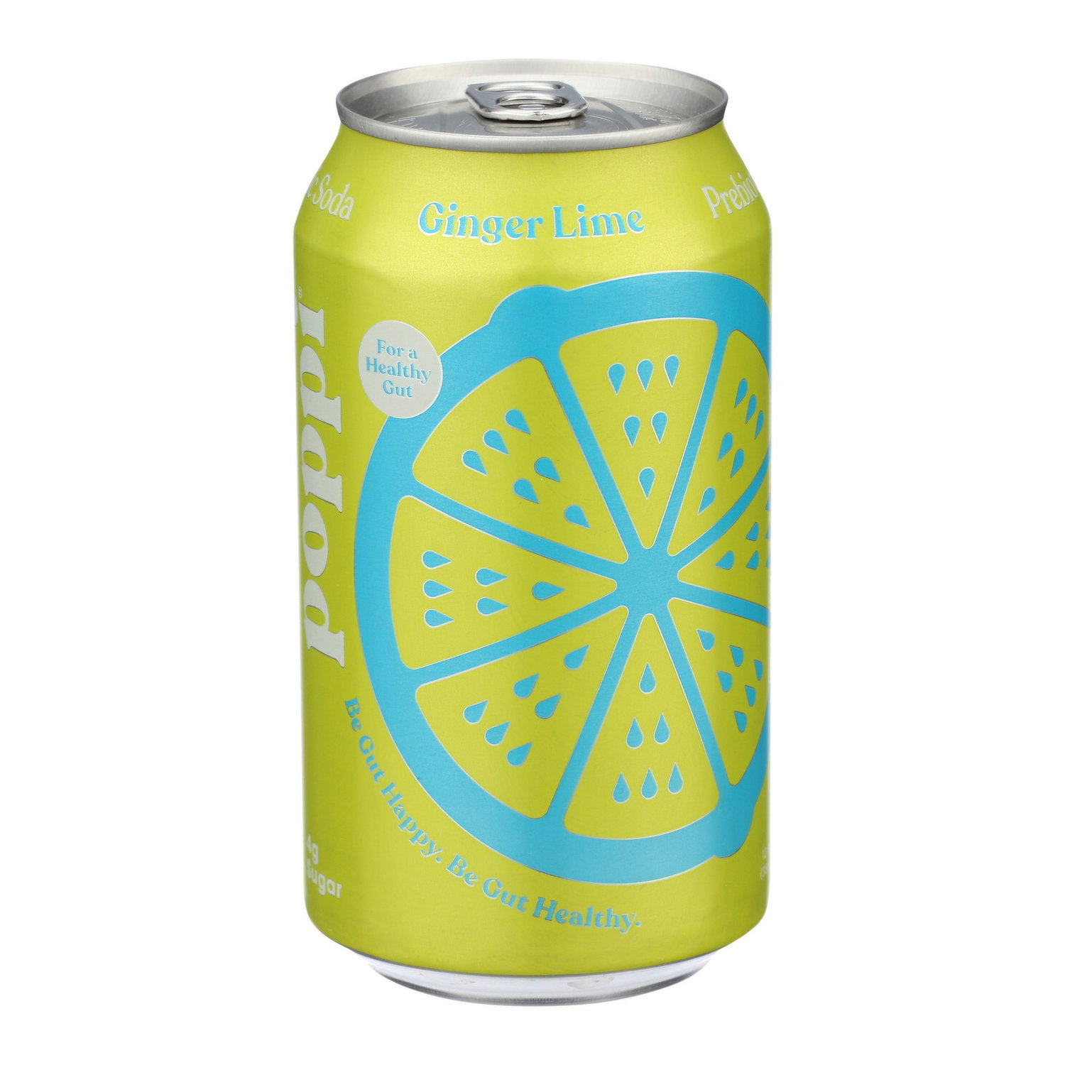 Poppi Prebiotic Soda Ginger Lime - Foodland
