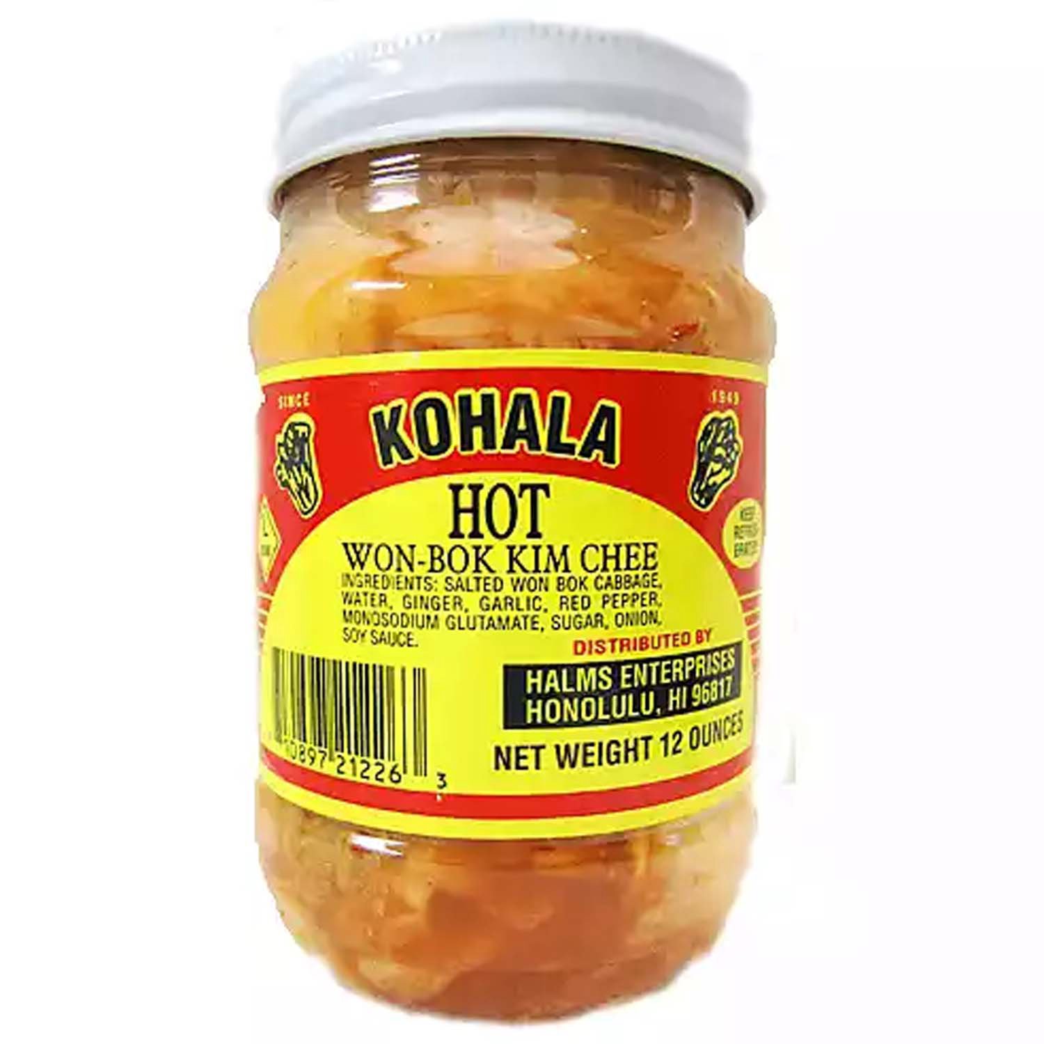 Kohala Hot Won Bok Kim Chee - Foodland