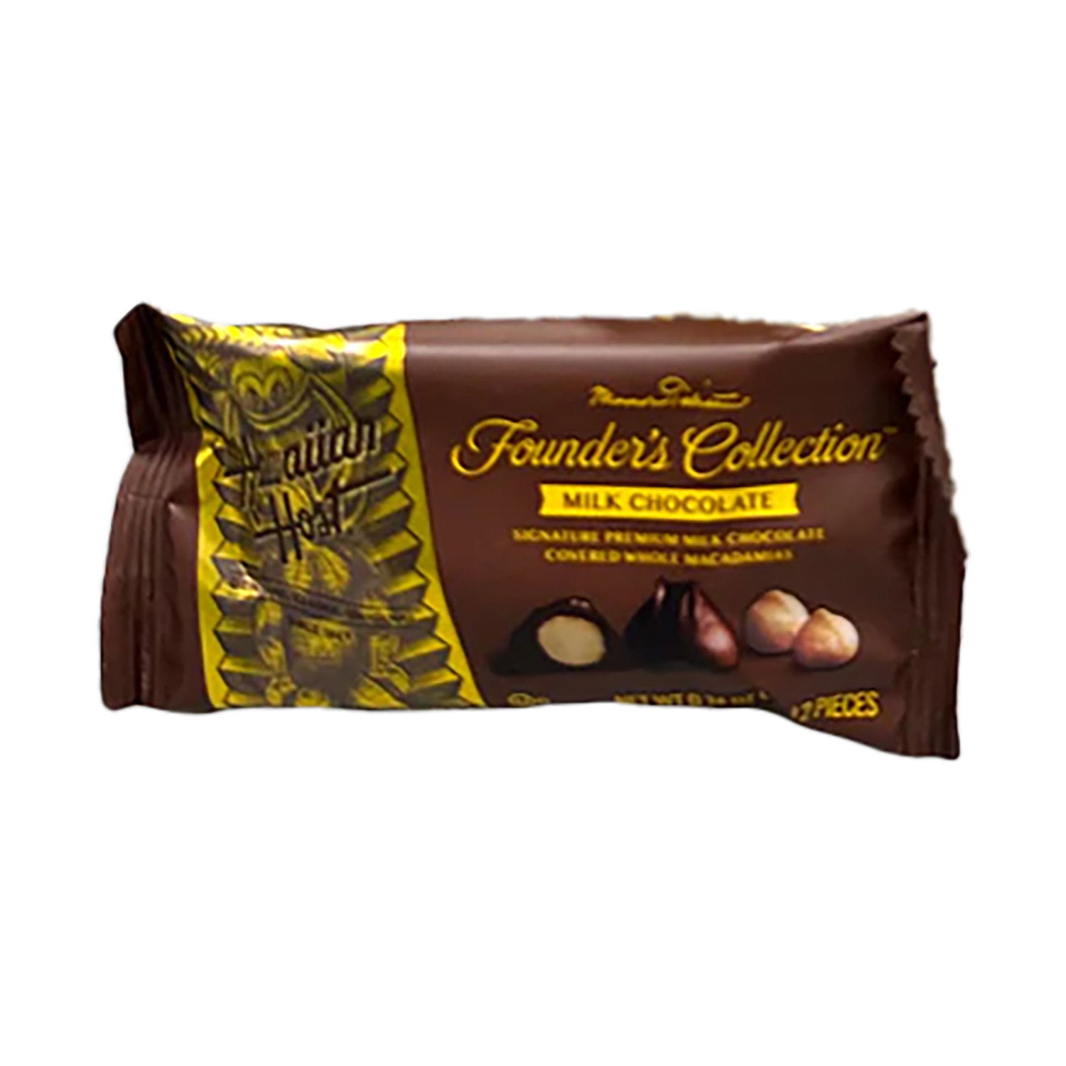 Hawaiian Host Founder's Collection Milk Chocolate (2-pieces