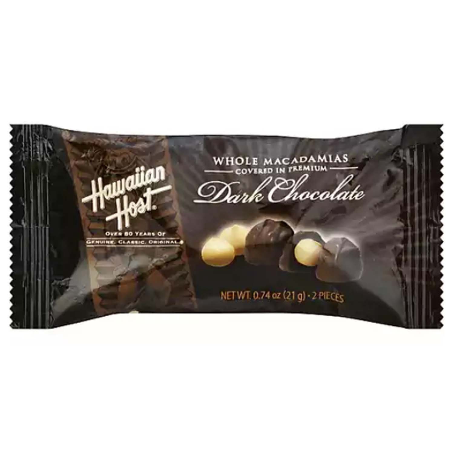 Hawaiian Host Macadamia Nuts, Dark Chocolate - Foodland