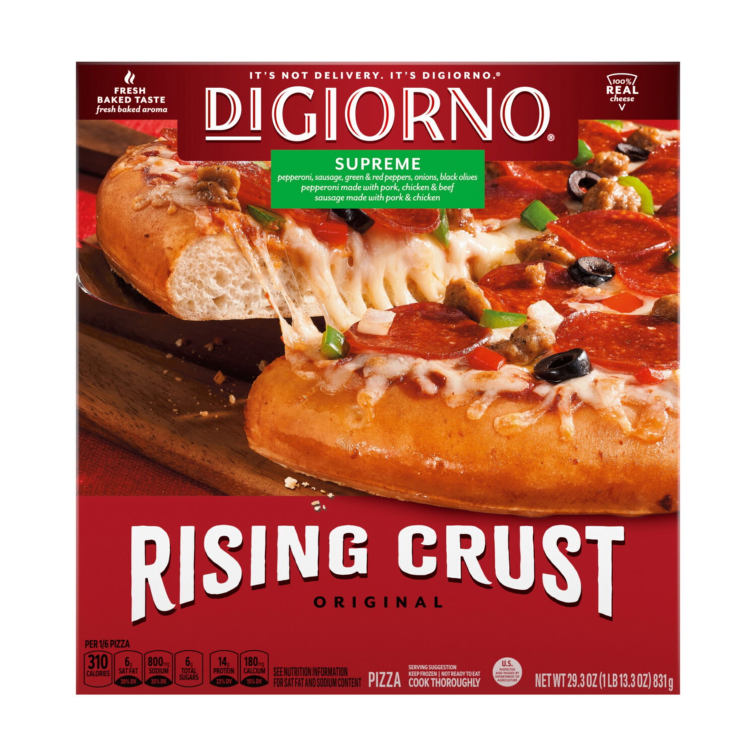 DiGiorno Supreme Rising Crust Original Pizza - Foodland