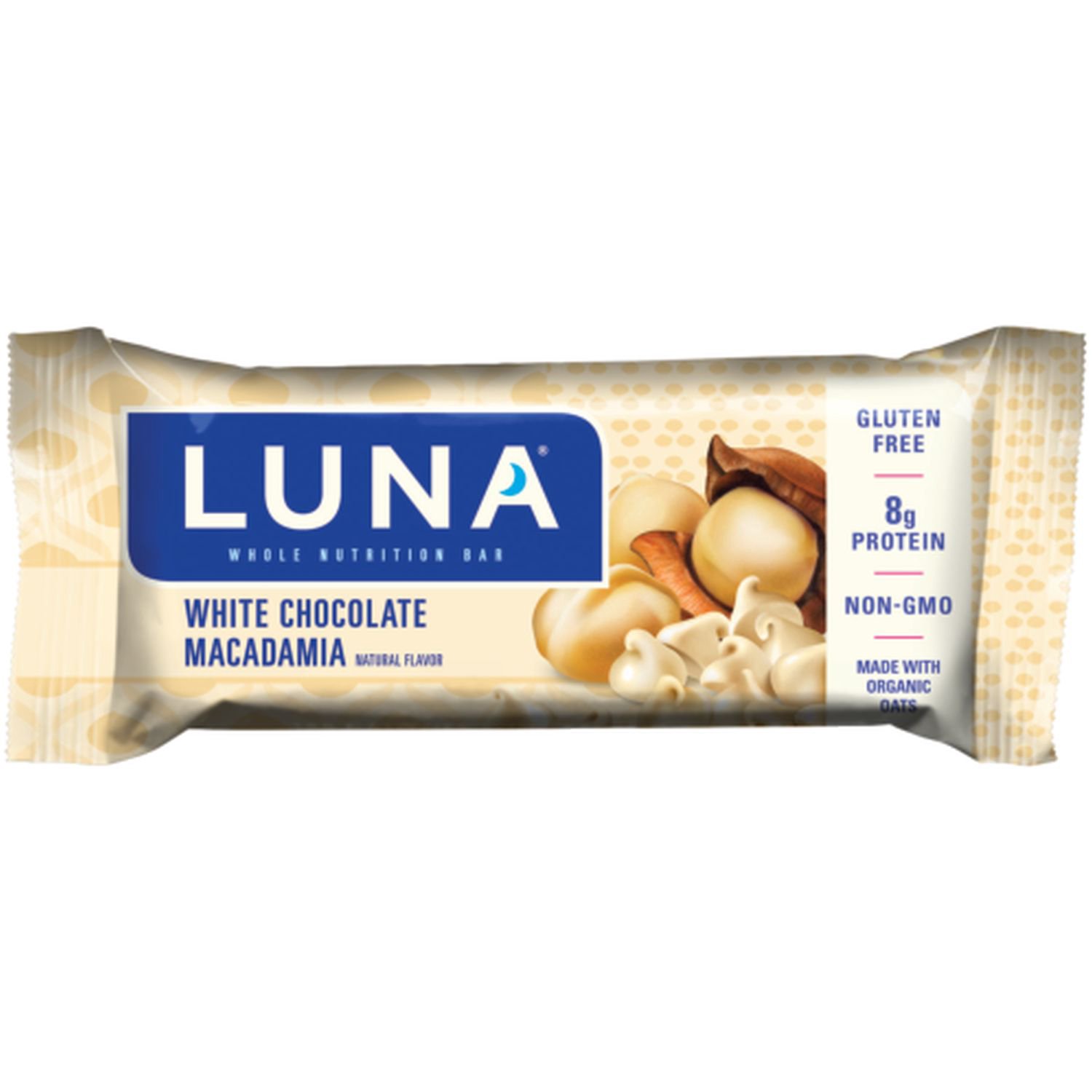 Luna Nutrition Bar, White Chocolate Macadamia - Foodland
