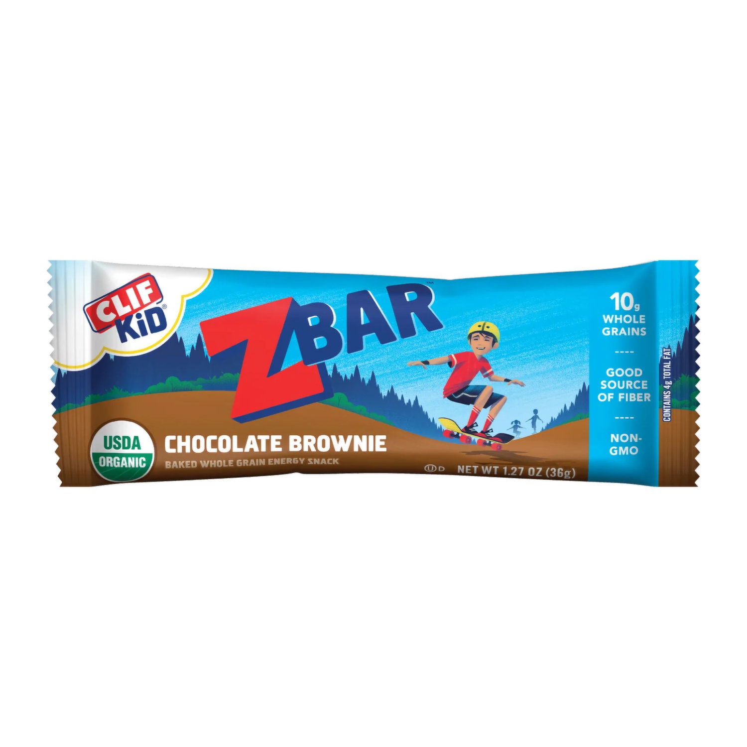 chocolatページ2 CLIF KID ZBAR Chocolate Brownie Granola Bar Organic - 22.86