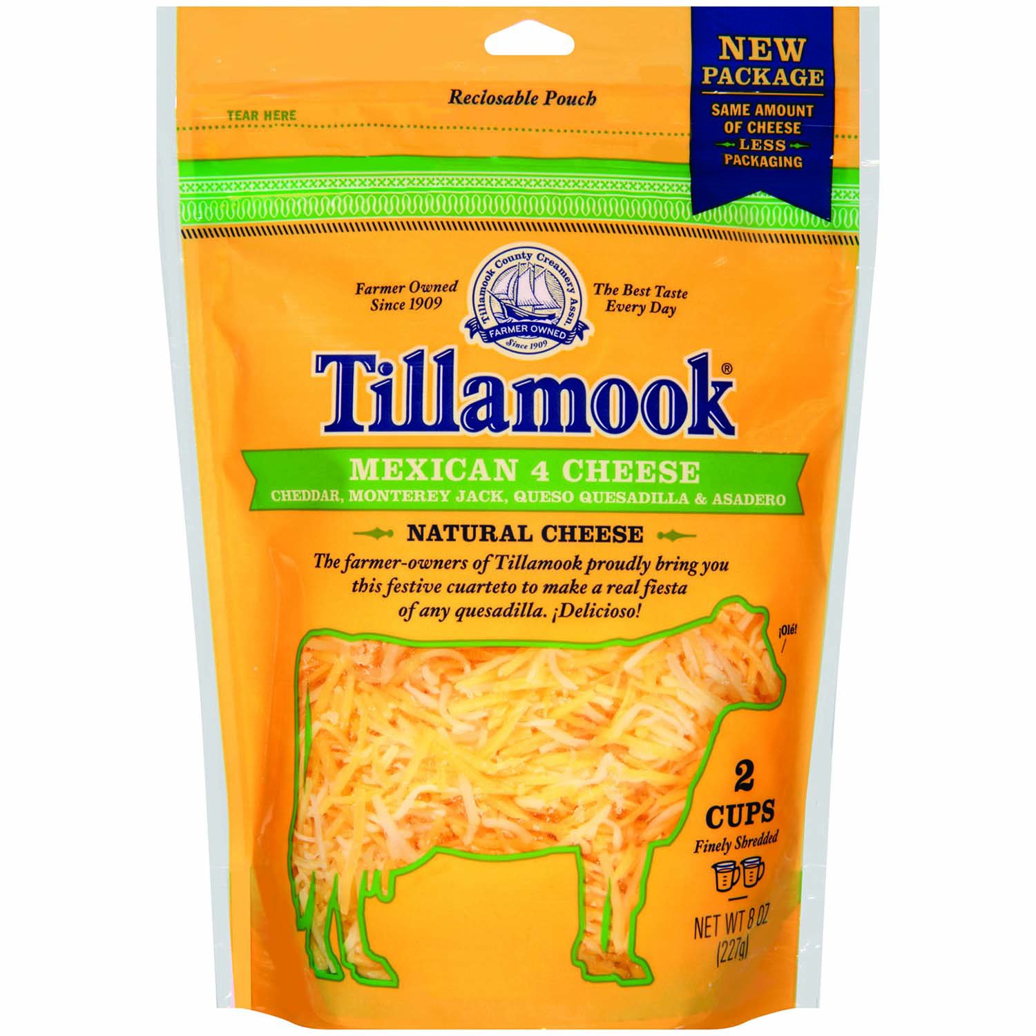 CHEESE TARPA (M) カーキ Tillamook Mexican 4 Cheese - Foodland