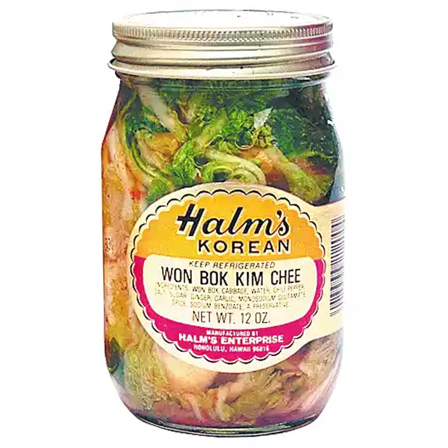 Halm's Lite Won Bok Kim Chee - Foodland