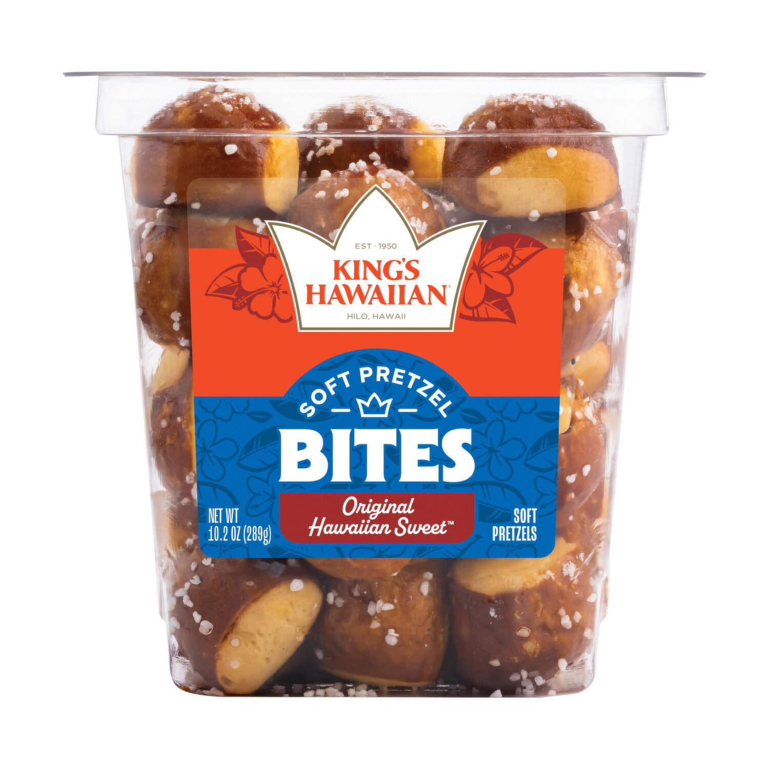 ♡新品カントリーフライパン　ハウス/ハート/パイナップル King's Hawaiian Original Hawaiian Sweet Soft Pretzel Bites - Foodland
