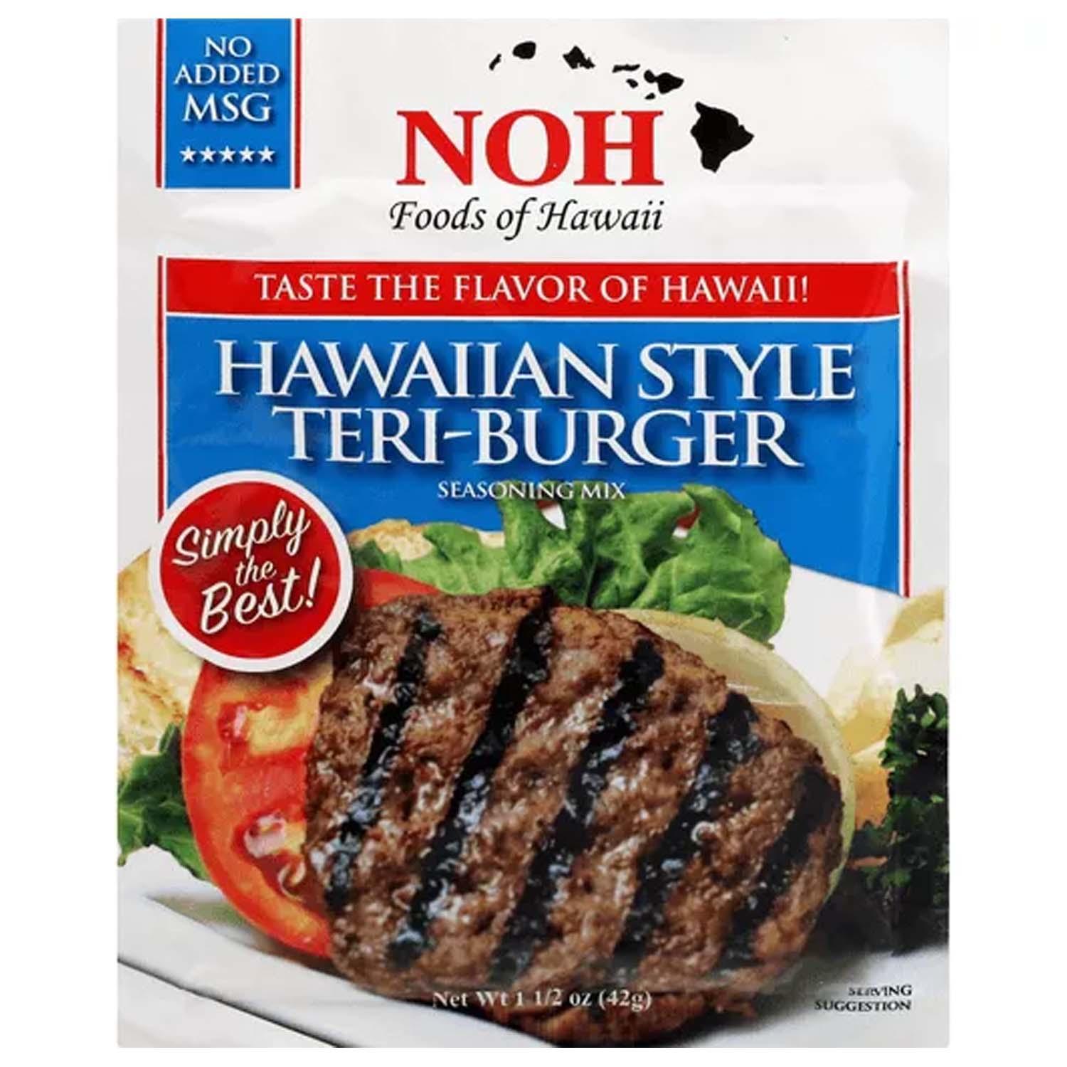 NOH HawaiianStyle Teri-Burger Mix - Foodland