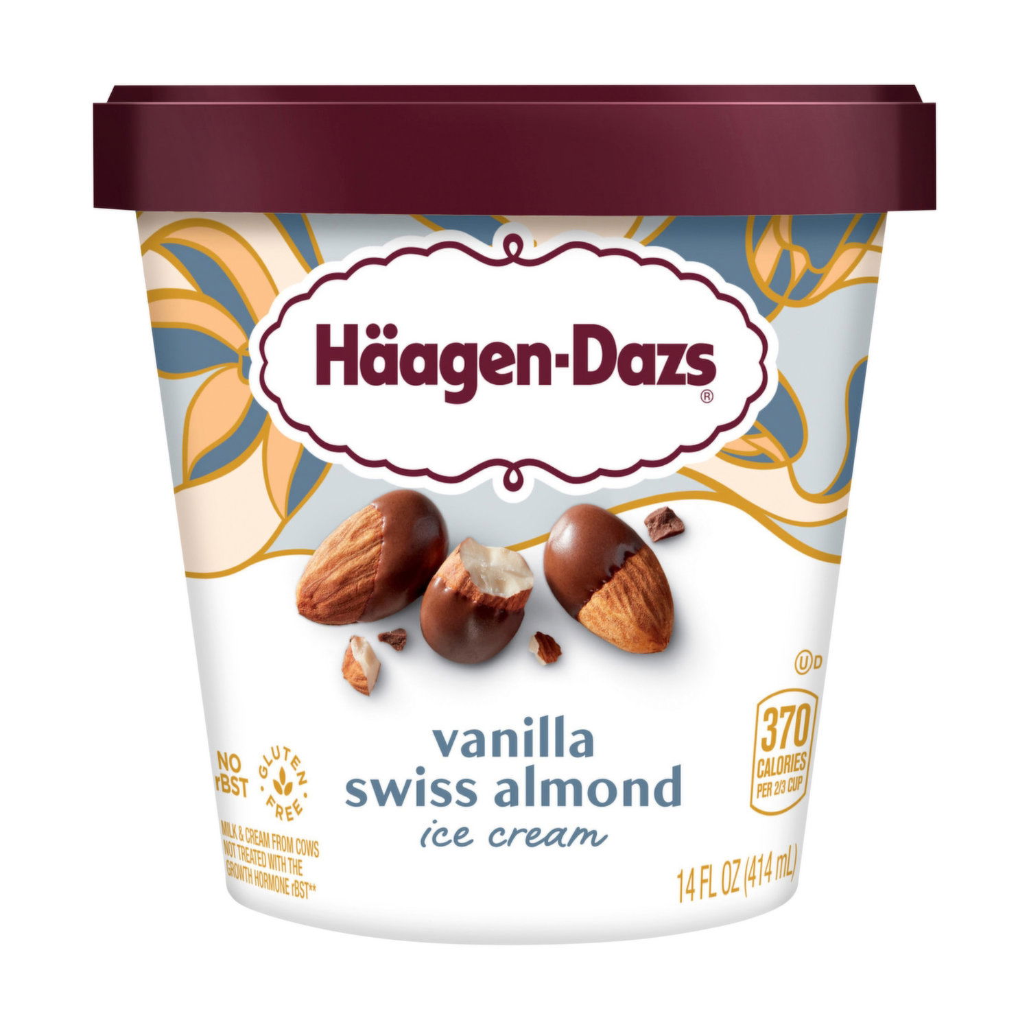 Haagen-Dazs Ice Cream, Vanilla Swiss Almond - Foodland