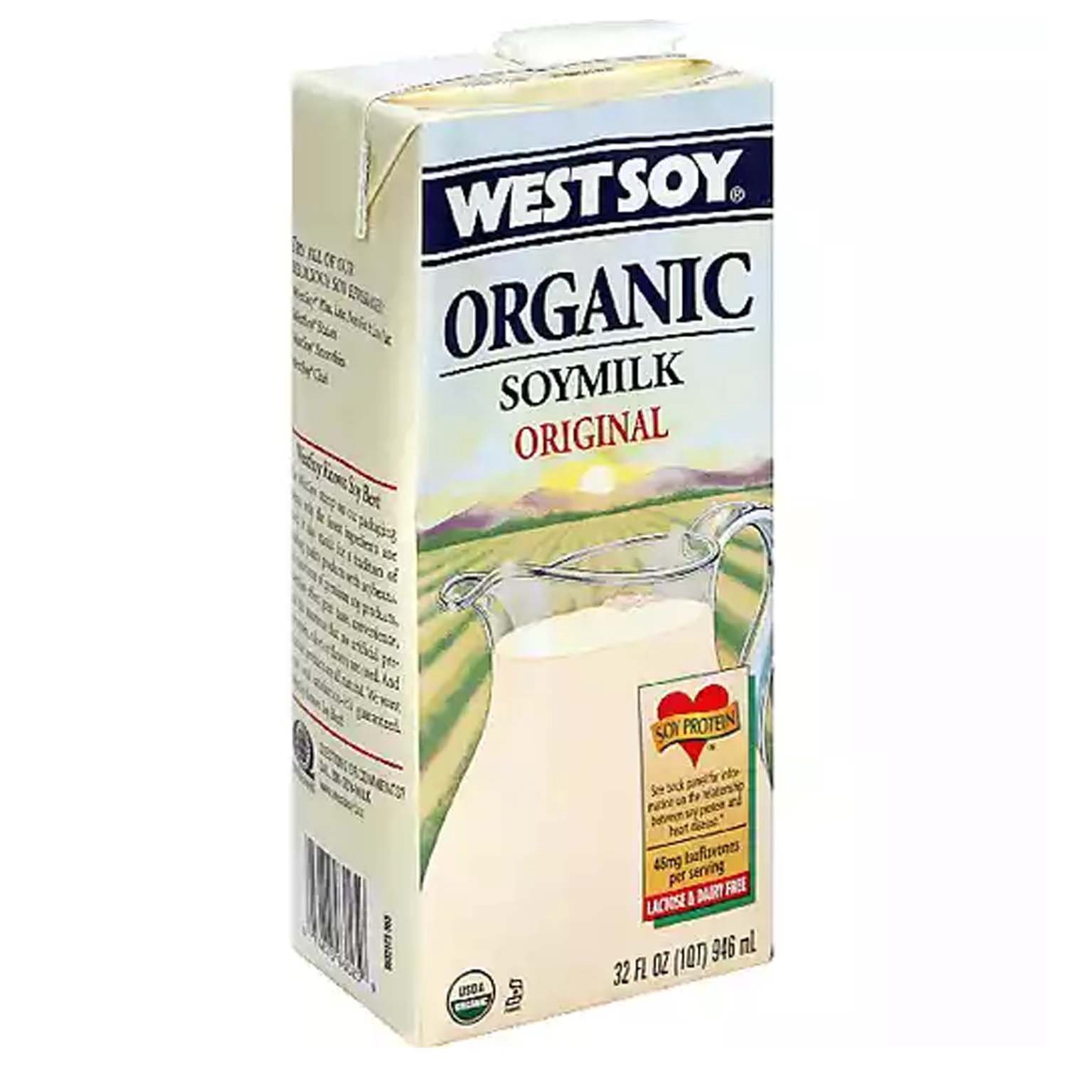 Westsoy Organic Original Soymilk, Plain - Foodland
