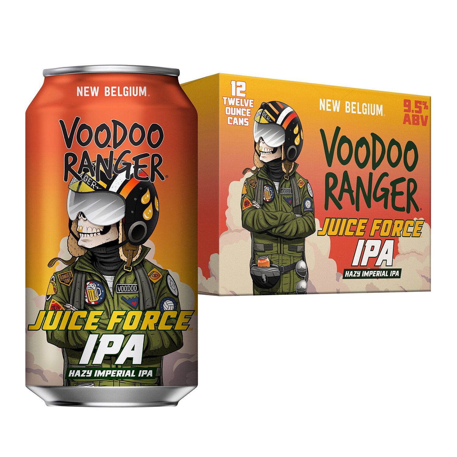 New Belgium Voodoo Ranger Juice Force Hazy Imperial IPA Cans